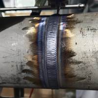 Mesin Las Orbital Tipe Terbuka XD-K400 340-470V Versi Terbaru untuk Pipa Hidrolik 25-114mm