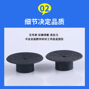 Ventosa Industrial PAG-30N de Potencia Completa para Brazos Robóticos, Boquilla Plana y Delgada, Componentes Neumáticos - Product Image 2