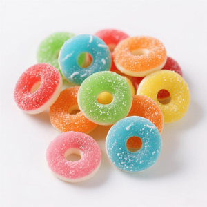 <span class=keywords><strong>Caramelle</strong></span> Gommose a Forma di Ciambella Personalizzabili, Confezione all'Ingrosso da 5 Grammi, Gusto Acido per Regali <span class=keywords><strong>e</strong></span> Feste - Product Image 1