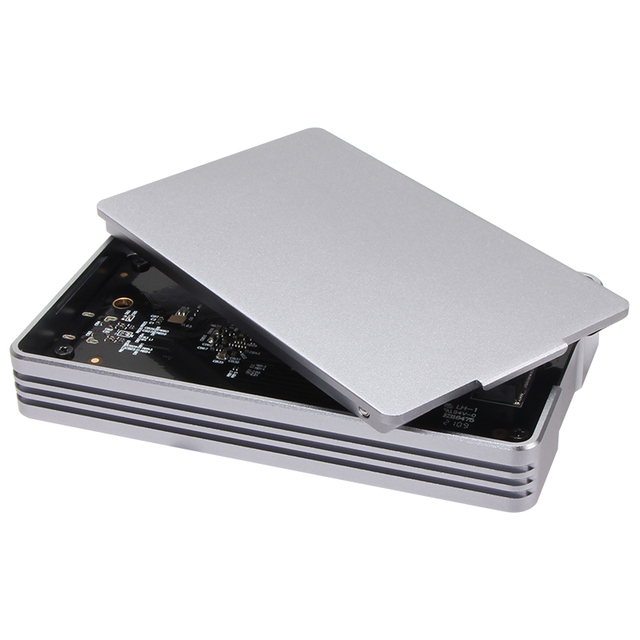 VCOM Aluminum USB4 40Gbps SSD Enclosure M.2 NVMe External Tool-free Mobile USB C Hard Drive Box 4TB