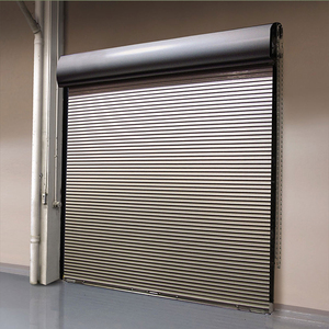 Porte à enroulement <span class=keywords><strong>automatique</strong></span> en aluminium de haute qualité, antivol, pour entrepôt extérieur, <span class=keywords><strong>garage</strong></span>, portes à enroulement pour maisons - Product Image 6