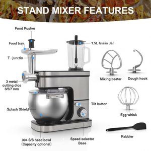 Nouveau <span class=keywords><strong>Robot</strong></span> Pâtissier Planétaire Populaire 10L pour Pains et Gâteaux – Appareil de Cuisine Multifonctionnel - Product Image 5
