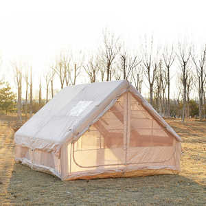 NUEVA Carpa Inflable Familiar LA Air Tent para Acampar al Aire Libre, Impermeable, de Tela Oxford, Portátil, Individual - Product Image 3