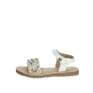 Sandalias Gioseppo para Niña 74113, Sandalias Planas con Adornos de Perlas Blancas para Niños - Product Image 1