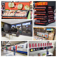 Moniteur 'intérieur LCD LED ultra large 38.6 vision intérieure Signalisation numérique Android Longue bande Étagère publicitaire