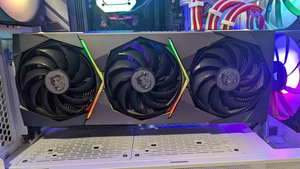 การ์ดจอ nvdia <span class=keywords><strong>MSI</strong></span> GeForce <span class=keywords><strong>RTX</strong></span> 3080 x <span class=keywords><strong>Trio</strong></span> 10GB gaimg <span class=keywords><strong>RTX</strong></span> 3080 <span class=keywords><strong>Ti</strong></span> 10g GPU สำหรับเดสก์ท็อปพีซี - Product Image 4