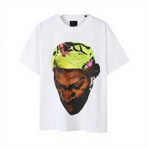 T-shirt graphique pour homme, surdimensionné, en coton, imprimé, streetwear, tee-shirt personnalisé - Product Image 2