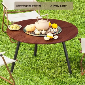 Parrilla <span class=keywords><strong>de</strong></span> Carbón <span class=keywords><strong>de</strong></span> Acero Personalizada sin Humo para 2-4 Personas, Mesa <span class=keywords><strong>de</strong></span> Barbacoa <span class=keywords><strong>de</strong></span> 30x30cm, Portátil, con Almacenamiento, para Calentar, Preparar Té, Camping y Hogar - Product Image 6