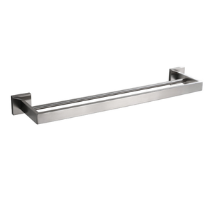 <span class=keywords><strong>Porte</strong></span>-serviettes en acier inoxydable, épais, carré, <span class=keywords><strong>porte</strong></span>-serviettes, pour la salle de bain, noir mat, 24 pouces, accessoires de bain - Product Image 4
