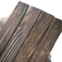 Carreaux de sol intérieurs en céramique intégrale, style rétro américain, effet bois, 58x359cm, finition mate résistante à l'usure