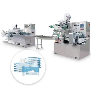 PEIXIN Preis Herstellung Single Sachet Wet Wipe Serviette Tissue Making Packing Machine