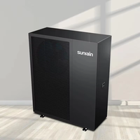 Bomba de Calor Monobloque de Aire a Agua con Inversor de CC Completo, Sunrain, Gran Oferta, OEM, 6KW, 8KW, 12KW, 18KW, R290, A+++, Compatible con SG