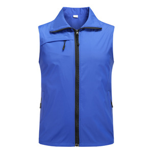 Gilet de sécurité réfléchissant jaune en tissu fin unisexe pour l'automne - Product Image 4