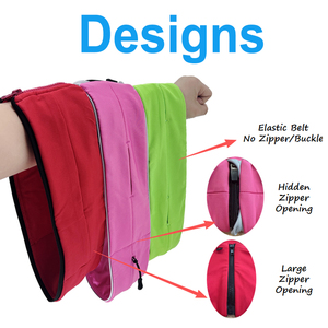 Sac de ceinture tendance, sac banane, porte-téléphone, pochette de sport, ceinture de course à pied pour l'hydratation, la marche et le <span class=keywords><strong>fitness</strong></span> - Product Image 6