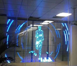 Pantalla led transparente de alta resolución para centro comercial, pantalla led a todo color para interior, p2.6, p5.2, p10.42 - Product Image 2