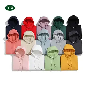 2023 Winter OEM Custom Printed Logo Oversize Pullover Unisex Cotton Women'S Men'S Plain Hoodies Sweatshirts