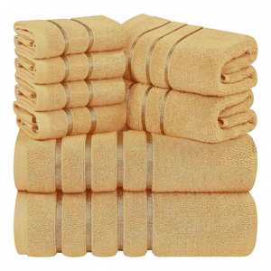 Toalla de Baño Rectangular Personalizable, Duradera, de Color Sólido y Secado Rápido, 100% Algodón Tejido, para Uso Doméstico, Origen Estadounidense - Product Image 6