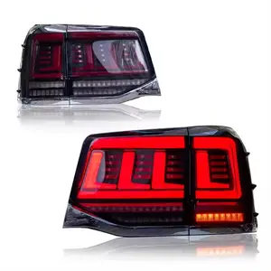Nâng cấp chất lượng cao dẫn đèn đuôi xe cho TOYOTA LAND CRUISER 2016 2021 với xe tuần tự đèn hậu phía sau đèn