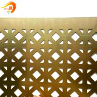 Murs-rideaux en alliage d'aluminium modernes, façade extérieure, panneau perforé, certifié ISO9001, résistant à la corrosion, marque Dongjie