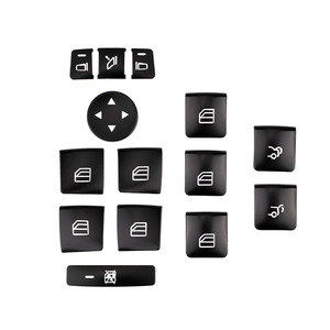 Xingbaiwang Car <b>Vinyl</b> Sticker Power <b>Window</b> Switch Cover For Mercedes Benz GLK300 E260 W204 C180 CLA GLA Interior Customized - Product Image 3