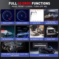 Lanzamiento original CRP123E V2.0 herramienta de diagnóstico automático OBD2 EOBD escáner todos los coches camiones Material plástico 2 años de actualización gratuita de por vida