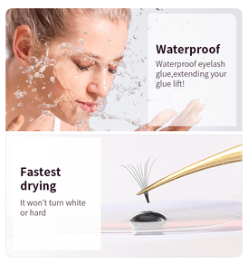 Colle à cils à séchage rapide en 0,3 seconde, adhésif à tenue forte, colle pour extensions de cils imperméable pour Lash Guru - Product Image 5