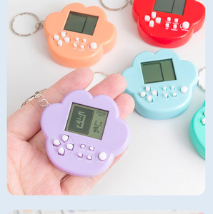 Cartoon Cat Claw <strong>Game</strong> Console Toy <strong>Cute</strong> Creative Children's Electronic Mini Plastic 1200mAh Keychain Small Pendant - Product Image 2
