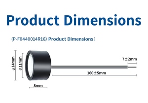 OEM HIFU güzellik makineleri için özel 4MHz odaklı ultrason dönüştürücü IPX8 su geçirmez özelleştirilebilir - Product Image 4