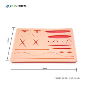 Module de pratique de suture en silicone pour la peau simulée, directement de l'usine transfrontalière - Product Image 1