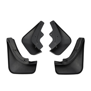 Land Rover Evoque <b>Mud</b> <b>Flaps</b> 2019-2023 Plastic Tire Mudguards Black Car Deflectors - Product Image 1