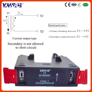 Yhdc sct6040qt lỗ hình chữ nhật chia lõi hiện tại biến áp 1A/5A đầu ra | ĐẦU vào 250a-2000a - Product Image 4