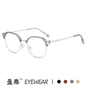 กรอบแว่นตา TR90 ทรงเหลี่ยม รุ่น 5613 ป้องกันแสงสีฟ้า เลนส์เรซิ่นเต็มกรอบ สำหรับผู้ชายและผู้หญิง - Product Image 3