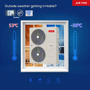 Pompe à chaleur air-eau silencieuse et hautement efficace 20 kW 22 kW 380-415 V pour le chauffage de l'eau chaude domestique sous conditions extrêmes - Product Image 5
