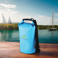 BSCI SEDEX Usine Logo Personnalisé Isolé Déjeuner Sac Sec Pvc Sac Isotherme Étanche pour Nourriture Vin avec Bandoulière