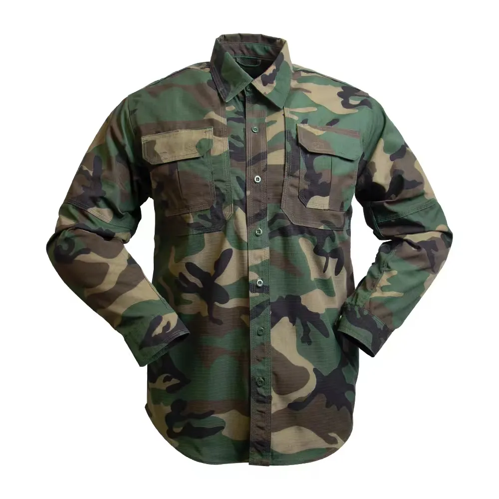 clothing factory tactical frog Jacket camouflage mens suit