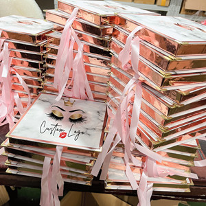 صندوق تعبئة رموش بملصق خاص من مصنع المعدات الأصلي 5 أزواج من الرموش المغناطيسية <span class=keywords><strong>3</strong></span> أزواج من الرموش المغناطيسية كتاب رموش مع مرأة - Product Image 4