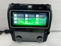 Android Auto 12.3+10.1 Inch Layar Sentuh Multimedia Navigasi dan Kontrol AC untuk Land Rover Discovery 4 10-16 dengan Cp