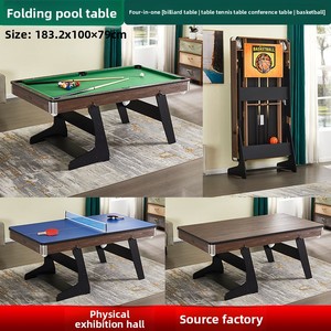 <span class=keywords><strong>Mesa</strong></span> Plegable <span class=keywords><strong>de</strong></span> MDF <span class=keywords><strong>de</strong></span> 183.2 cm (1.8 m) para Interior, para Adultos y Niños, para <span class=keywords><strong>Billar</strong></span>/Snooker/Tenis <span class=keywords><strong>de</strong></span> <span class=keywords><strong>Mesa</strong></span>/Conferencias - Product Image 3