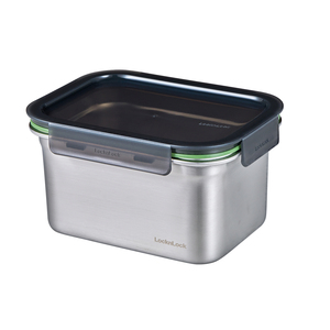 Recipiente Rectangular de Acero Inoxidable STS, 17.5x13 cm, Altura 8.5 cm, 1000 ml - Product Image 1