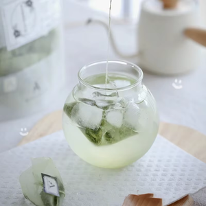 Copo de Vidro Borossilicato Artesanal com Canudo, Sustentável, Seguro para Alimentos, Livre de BPA, 500ml, Seguro para Lava-Louças e Micro-ondas, Copo de Suco Fofo - Product Image 4