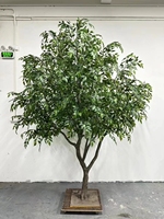 Grands arbres et plantes artificielles de qualité supérieure, feuillage ornemental pour la décoration extérieure