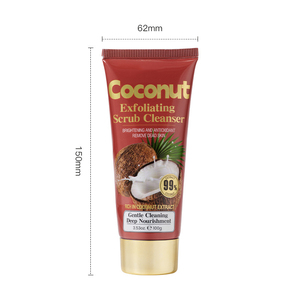 OEM Venta caliente Etiqueta Privada Hidratante Limpieza suave Espuma Lavado DE CARA Exfoliante Limpiador exfoliante - Product Image 6