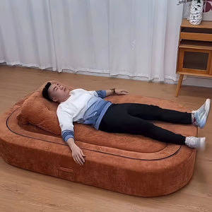 Sofá <span class=keywords><strong>canguro</strong></span> comprimido al vacío para sala de estar de tamaño pequeño, un sofá cama perezoso de doble propósito para acostarse y dormir - Product Image 3