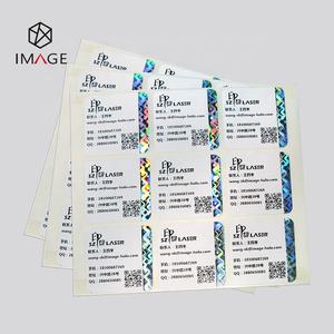 Tira de espuma de holograma de prata brilhante com impressão personalizada - Product Image 5