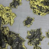 Tissu de robe Jacquard et Organza de conception populaire avec des techniques tissées à motifs brodés pour garçons et filles