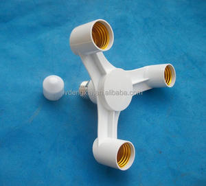 Adaptador de Base <span class=keywords><strong>E27</strong></span>, Divisor de Portalámparas <span class=keywords><strong>E27</strong></span> a <span class=keywords><strong>E27</strong></span>, Soporte para Bombilla <span class=keywords><strong>LED</strong></span> 6 en 1, Convertidor de Base para Bombilla <span class=keywords><strong>LED</strong></span> - Product Image 3