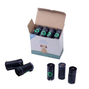 Custom Logo Printed Dog Poo Waste <b>Bags</b> Eco-Friendly Biodegradable <b>Compostable</b> Cornstarch Strong Odor Control for Cats Pet Dogs - Product Image 6