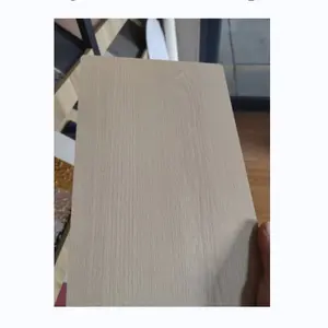 High density 4x8 Bamboo charcoal wood veneer PVC PET film wood pattern