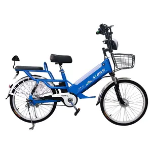 Fabrika doğrudan satış yeni 24 inç lityum elektrikli bisiklet büyük lastik elektrikli bisiklet