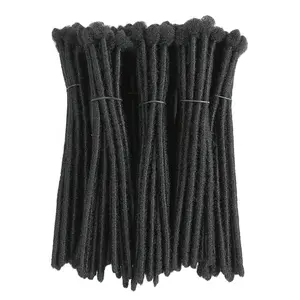 Hot sellinfull Star 0.4cm Straight Braiding Dreadlocs Crochet Hair Synthetic Dreads Hair Extension dreadlocs Hair